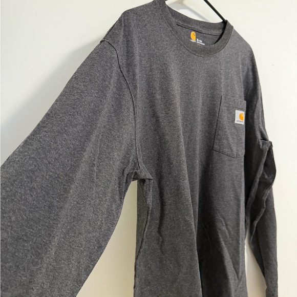 Carhartt Charcoal Long Sleeve XLT Tee - Picture 4 of 13